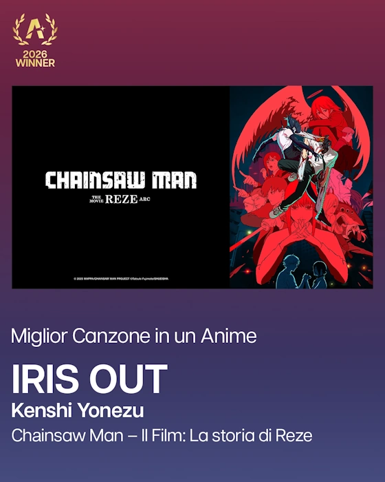 Crunchyroll Anime Awards 2026 - miglior canzone in un anime